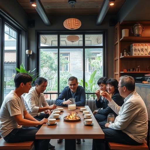 深圳茶肆朋友聚会