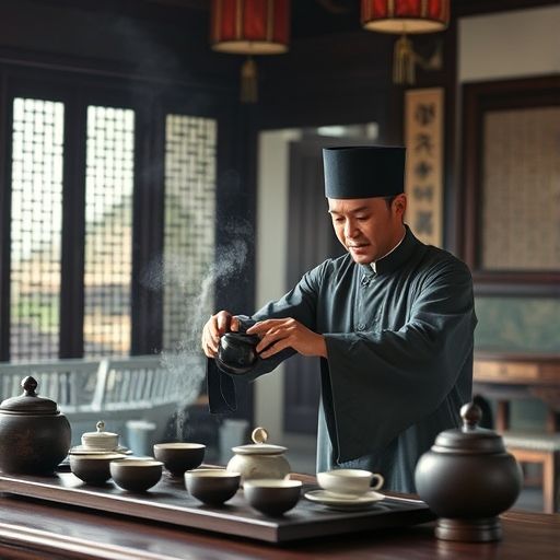 罗湖喝茶会所茶艺表演