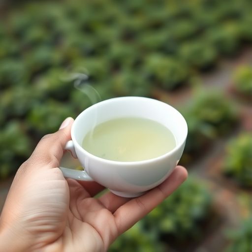 品尝新茶