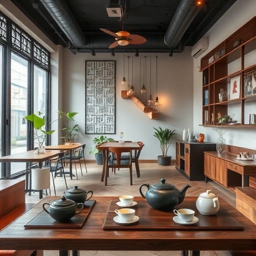 深圳新茶嫩茶工作室内部环境