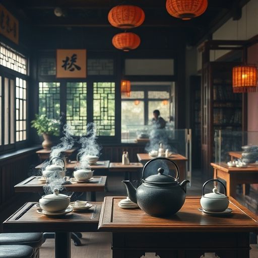 广州茶肆氛围