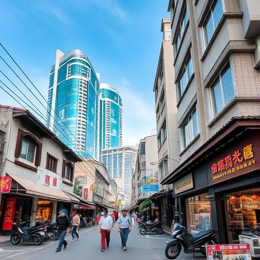 罗湖喝茶会所周边街景