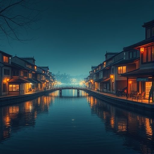 佛山葵花浦夜景