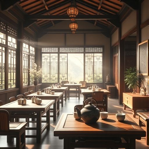 深圳龙岗茶肆场景