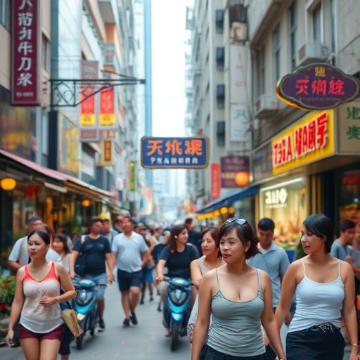 罗湖街头茶肆