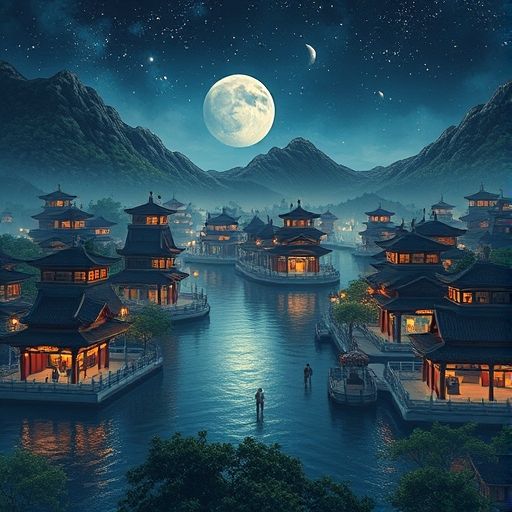 广州98场夜生活的璀璨景象
