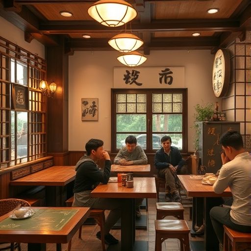 深圳龙岗茶肆温馨场景