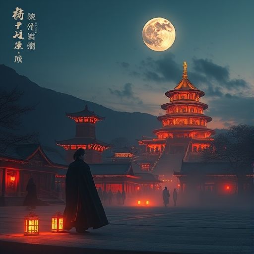 复古主题派对的欢乐场景
