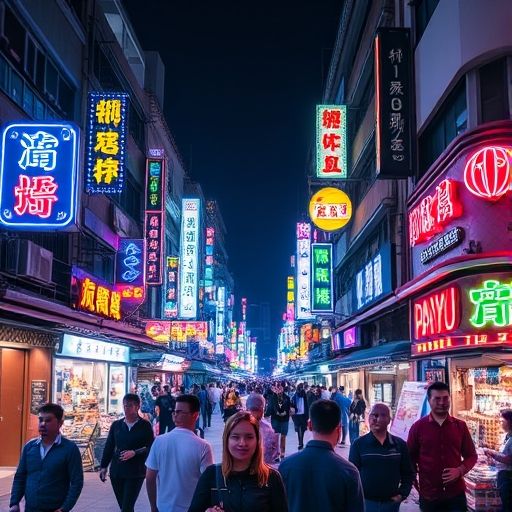 番禺夜景