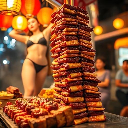 夜宵摊烧烤