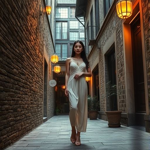 广州老城街巷中的隐藏休闲场所入口