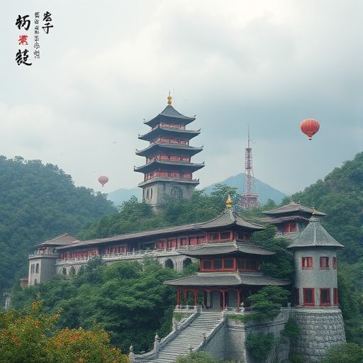 茶客们开心地拍照留念
