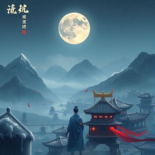 QT场舞池的炫酷灯光场景