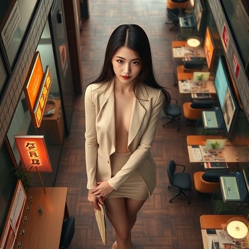 大圈经纪与客户洽谈的场景