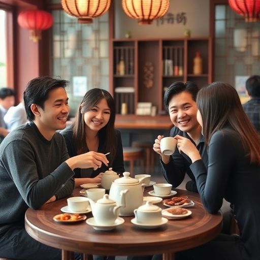 深圳茶肆社交场景