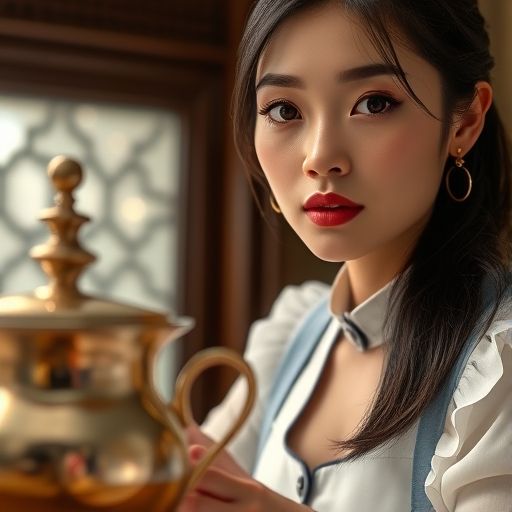英式红茶冲泡工具细节展示