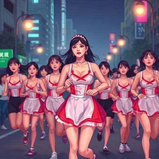 中圈ww夜跑的欢乐团队