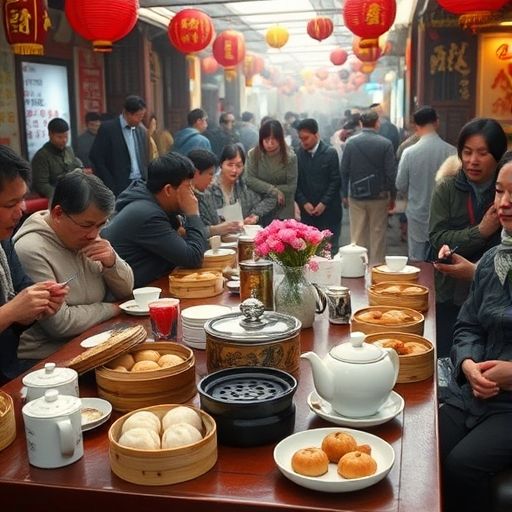 广州早茶场景