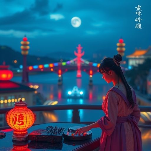 天河区QT场的DJ台设计