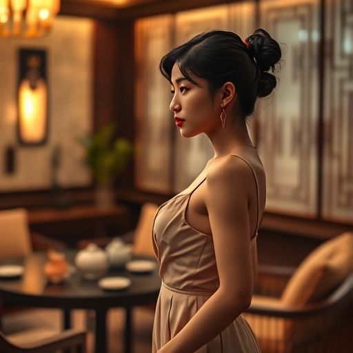 高端私人茶社温馨环境图