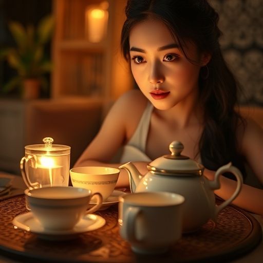 品茶环境示意图