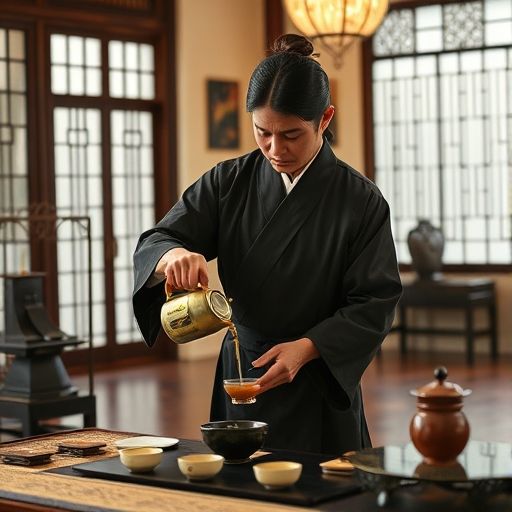 静心阁茶艺表演
