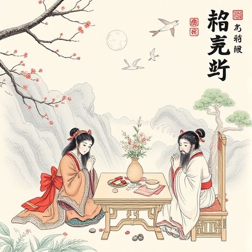 精致的茶点与茶杯的搭配