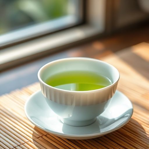 高端茶具与绿茶