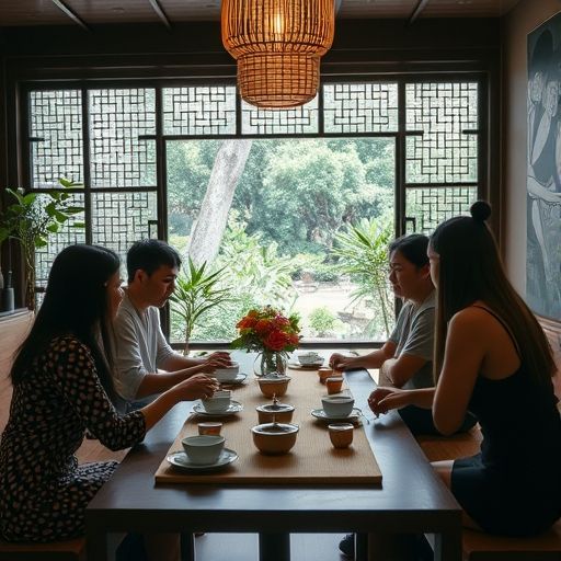 深圳中高端喝茶工作室朋友聚会