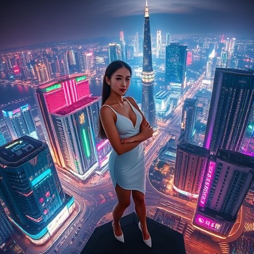 深圳夜景全景