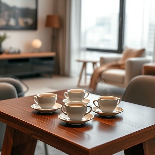 深圳喝茶工作室外卖茶具场景