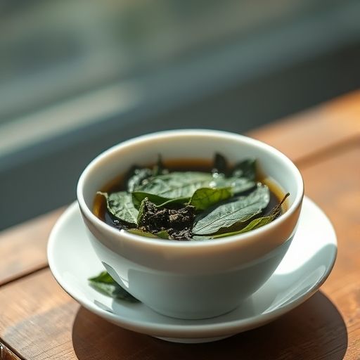高端茶叶近景特写