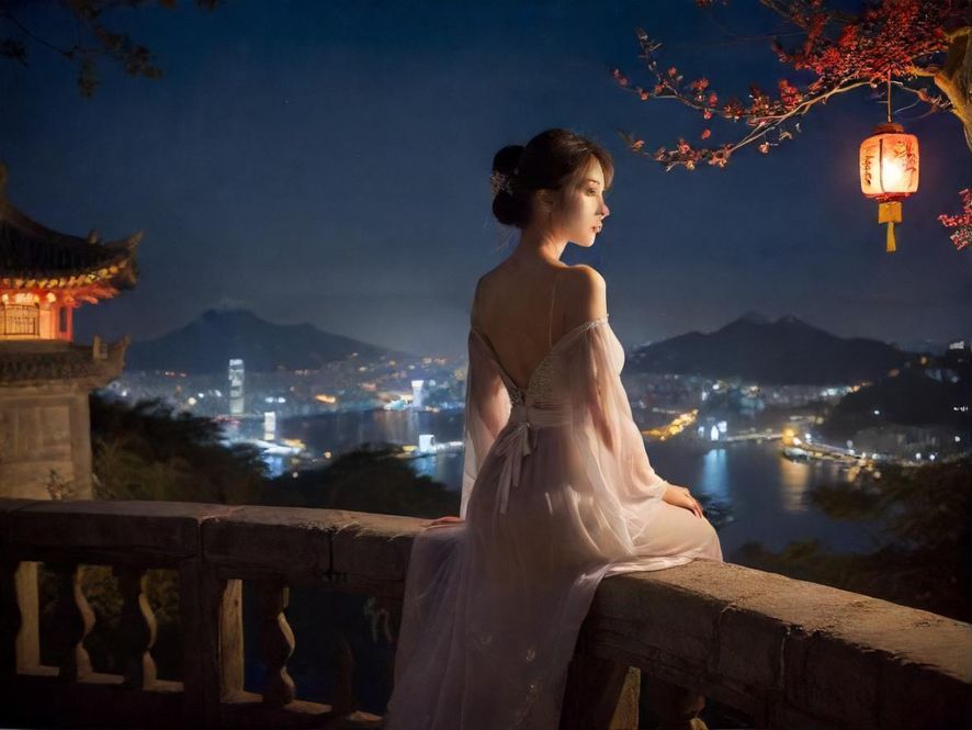 夜幕下，一座散发着神秘光芒的奢华桑拿会所入口，霓虹灯勾勒出其独特的轮廓，仿佛在召唤着夜的探险者。