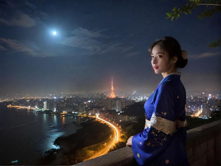 深圳夜场桑拿会所夜景外观