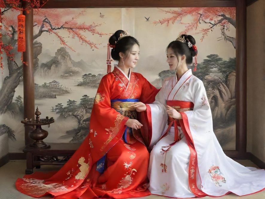 温馨桑拿会所内的熟女服务场景