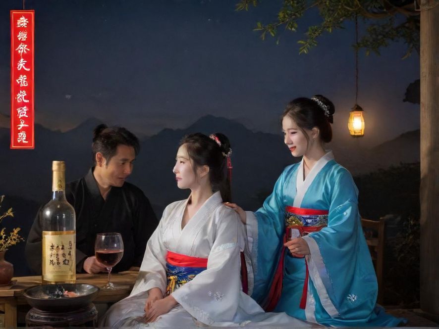 佛山夜场酒吧，从高处俯瞰舞池，霓虹灯光闪烁，人群在音乐中尽情舞动，充满活力与激情。