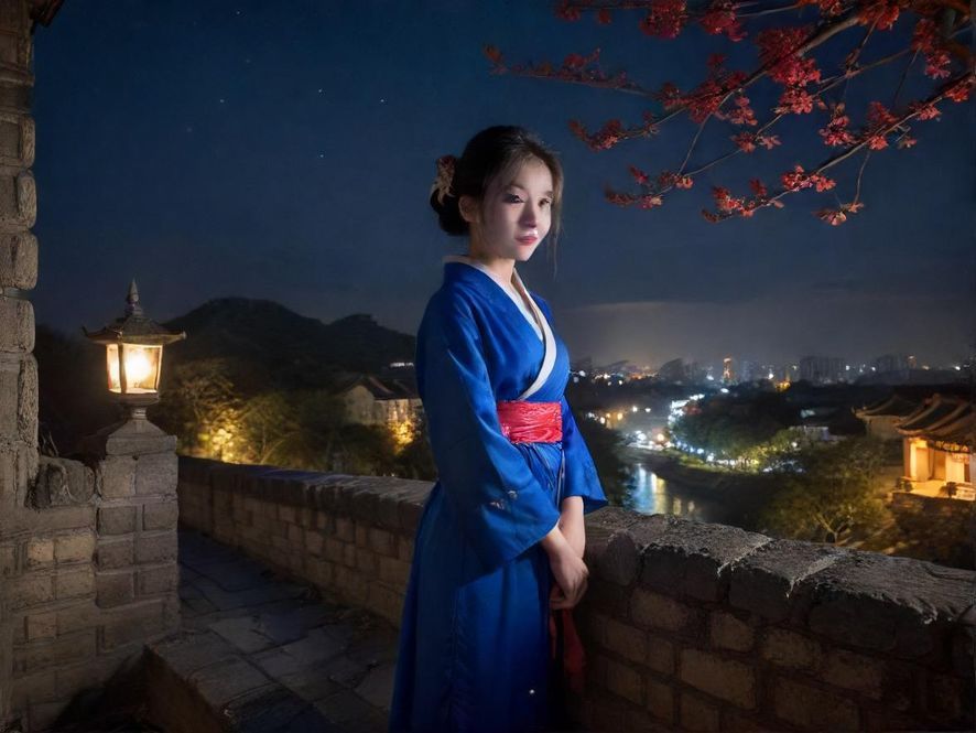 罗湖璀璨夜景一角