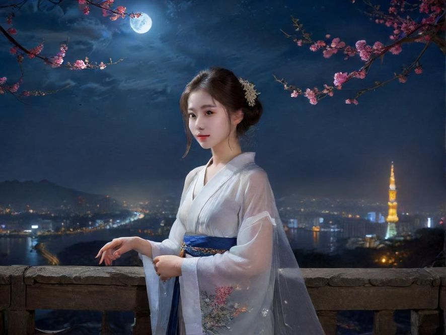 顺德蒲典夜场外景夜色氛围