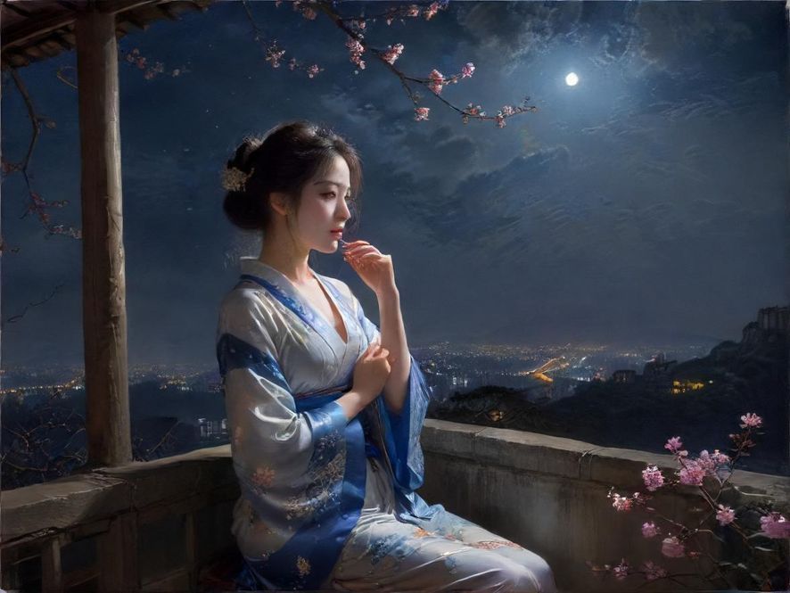 广州夜场酒吧街夜景氛围
