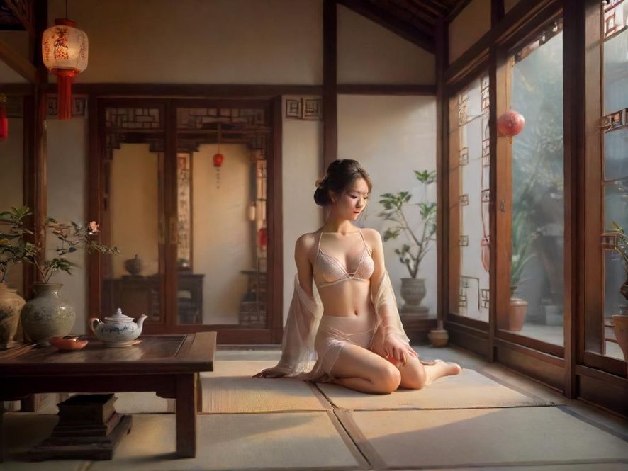 舒适雅致的休闲会所内部