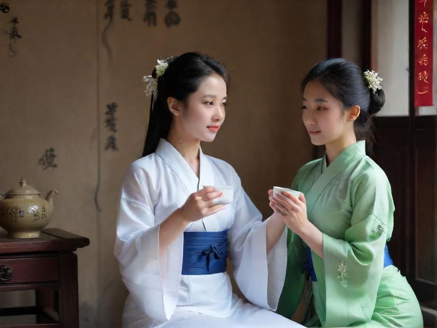 广州隐藏茶社内部景象