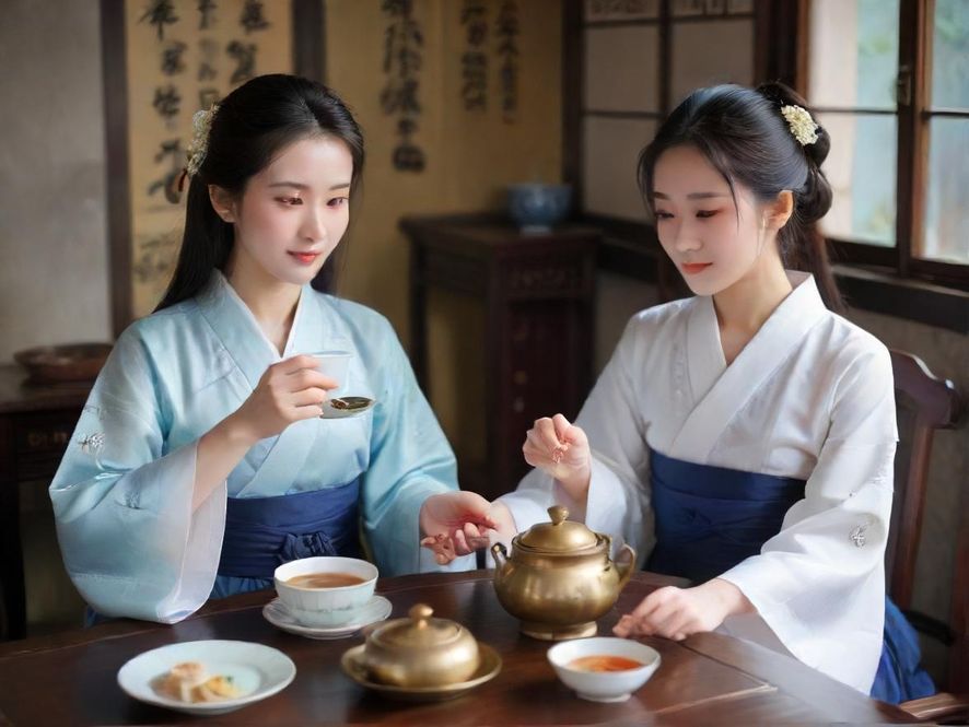 广州私密茶社的温馨环境