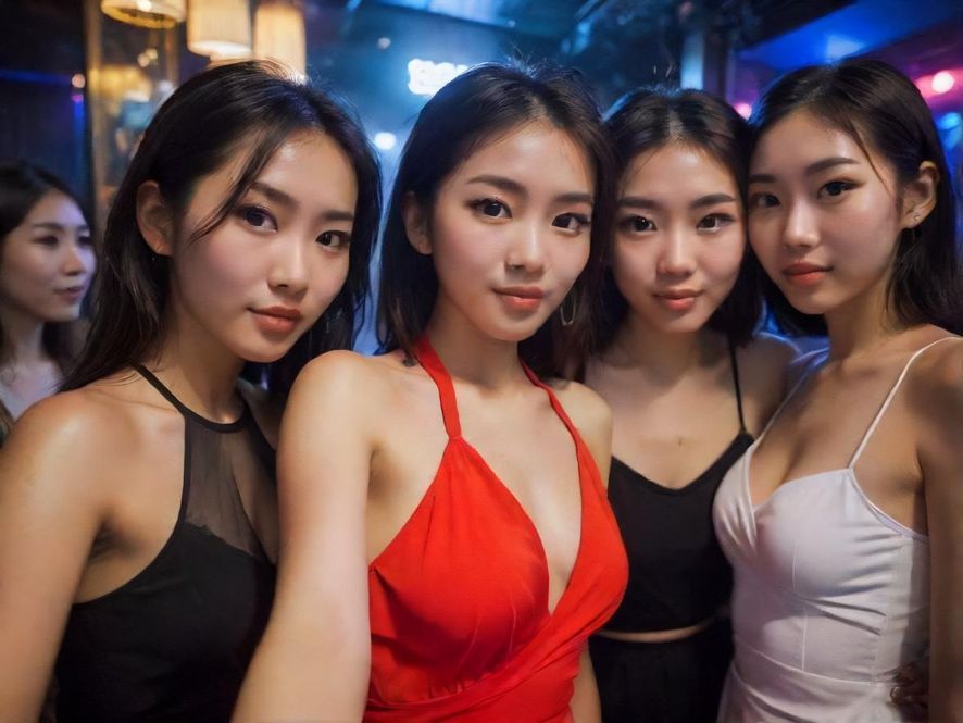 深圳夜场酒吧灯光氛围图