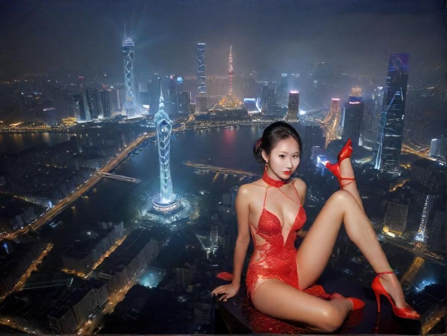 广州高级会所夜景照片