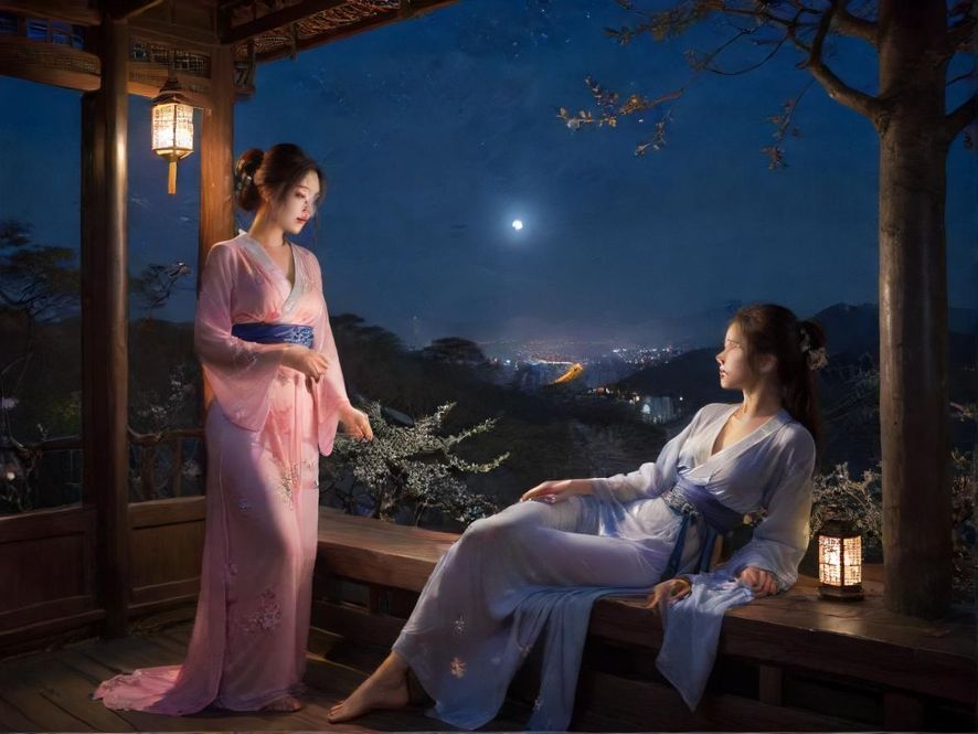 夜场桑拿会所蒸汽浴室唯美场景
