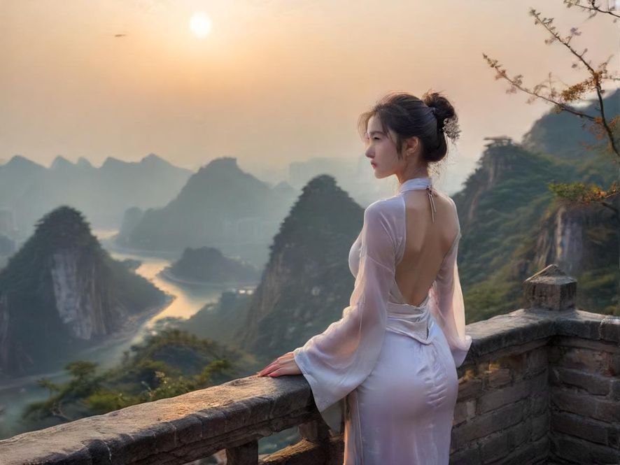 手机屏幕上快速滚动的文字信息流