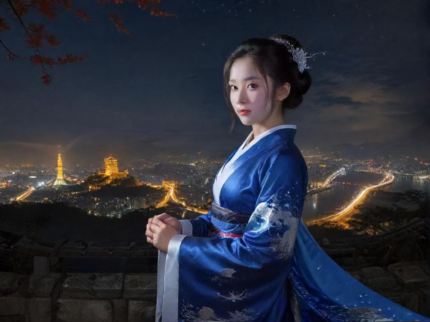 深圳龙华某会所入口夜景
