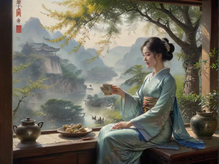 广州茶社社交场景