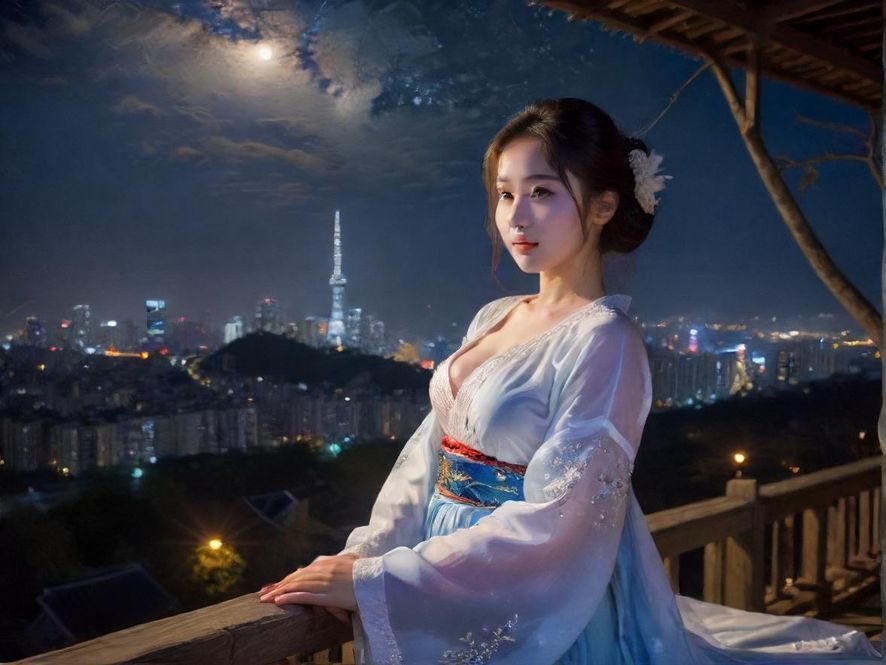 深圳夜场会所夜景灯光璀璨