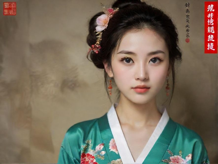 成熟女性在书房享受阅读时光